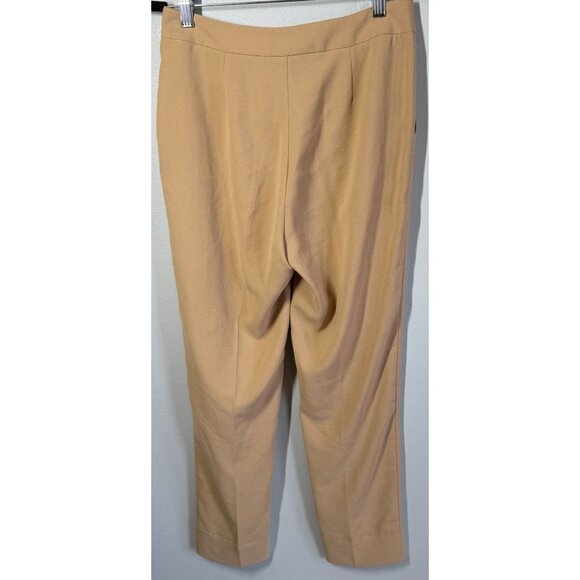 Oak + Fort Womens Trouser Pants Size 2 Tan Dress Pants Career Office Minimalist - Picture 2 of 10